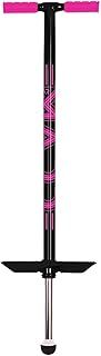 MGP Action Sports Madd Gear Pogo Stick for Boys and Girls Aged 8+ Suitable for Users up to 80kg (Black/Pink)