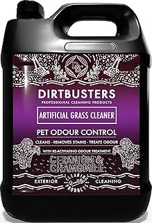 Dirtbusters Pet Artificial Grass Cleaner With Odour & Urine Eliminator For Dogs & Cats, To Clean, Remove Stains & Deodorise (5L)