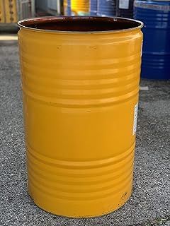KetoPlastics OPEN TOP 205 LITRE/45 GALLON STEEL DRUM/BARREL/CONTAINER/PLANTER FOR TREES/METAL/FEED/BIN
