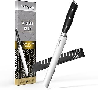 nuovva Sharp Small Paring Knife – Professional Utility Knife – 3.5 inch German High Carbon Stainless Steel – Kitchen Vegetable Knife