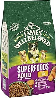 James Wellbeloved Superfoods Dry Adult Lamb with Sweet Potato & Chia, 1.5kg
