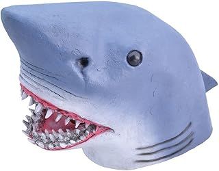Bristol Novelty BM450 Shark Mask, One Size, Blue