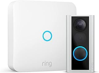 Ring Door View Cam with Ring Intercom by Amazon | Wireless Doorbell Security Camera with 1080p HD Video, Knock Detection, Battery Powered | With 30-day free trial of Ring Protect Plan