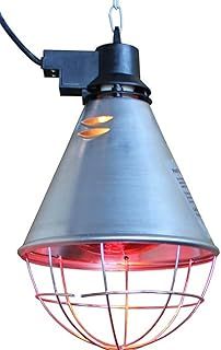 SM Pet Supplies Infrared Radiant Heat Lamp & Red Bulb High Low Switch Poultry Chickens Chicks Puppy Dog & live stock