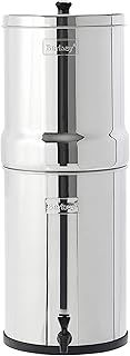 BERKEY CRN8X2-BB stainless steel crown with 2 black filters, 6gal, black