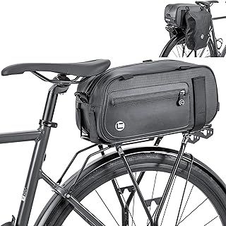 HOMPER Cycle Saddle Rear Rack Pannier Bike Bag,26 L Mountain Road MTB Trunk Shoulder Handbag,900D Waterproof Coating Fabric+pu