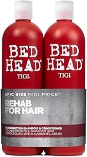 Bedhead by TIGI | Resurrection Shampoo and Conditioner Set | Hair care for brittle and damaged hair | Powerful, regenerating care formula | 2 x 750ml
