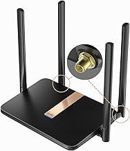 Cudy AC1200 Unlocked 4G LTE Modem Router with SIM Card Slot, 1200Mbps Mesh WiFi, MT7628 Chipset, Detachable Cellular Antennas, DDNS, VPN, LT500D