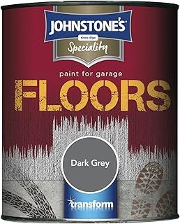 Johnstone's Garage Floor Paint - Dark Grey 750ml