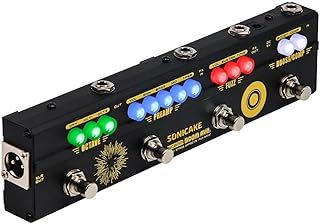 Bass Multi Effects Pedal Preamp Compressor Boost Fuzz Octave Pedal with FX Loop Boom Ave