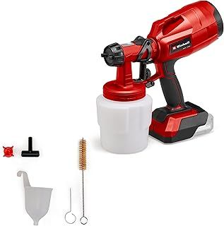 Einhell Power X-Change 18V Cordless Fence & Decking Paint Sprayer - Effortless And Fast Painting Of Fences, Sheds, Decking & Garden Furniture - TC-SY 18/60 Li Solo Spray Gun (Battery Not Included)