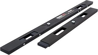 Trend Hinge Jig A, Two-Piece Contractor Jig for Recessing Hinges in Wooden Doors and Frames, For Plunge Routers, H/JIG/A