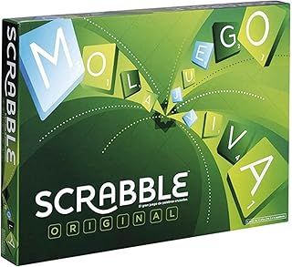 Mattel Games Scrabble Original - Crosswords Board game SPANISH VERSION, Y9594