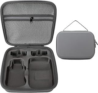 Storage Bag for DJI Mini 4K/Mini 2/Mini 2 SE-Newest Mini 4K/Mini 2/Mini 2 SE Drone Case Hard Shell Travel Carrying case Compatible with DJI Mini 4K/Mini 2/Mini 2 SE Drone and Accessories-Grey