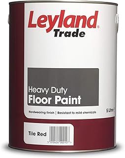 Leyland Trade Heavy Duty Floor Paint - Tile Red 5L