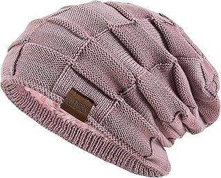 REDESS Beanie Hat for Men Winter Warm Hats Knit Slouchy Thick Skull Cap