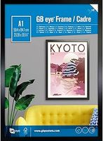 GB Eye Contemporary Wooden Black Picture Frame - A1 - 59.4 x 84.1cm