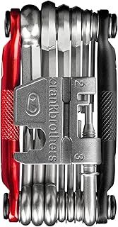 Crankbrothers Multi-19 Bicycle Multi-Tool, Black/Red