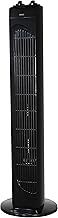 Zanussi 29" Inch, Lightweight, Tower Fan, 3 Speeds, Wide-Angled Oscillation, Powerful Airflow, Quiet Operation, Perfect For Home Or Office, Timer, Black - ZNTF2921B