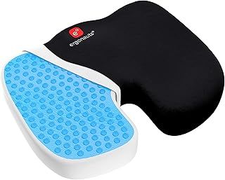 Ergonauts Memory Foam Gel Enhanced Seat Cushion