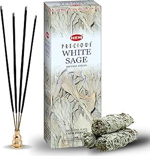 HEM Incense Sticks White Sage, Pack of 100
