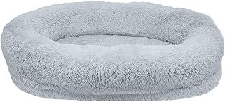 MiLounge The ORIGINAL Human Dog Bed for People – Orthopaedic Memory Foam Dog Bed for Humans Size w/Machine Washable Cover. Comfortable Large Human Dog Bed for Adults, Kids & Pets - Light Grey