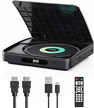 YOTON DVD Player for TV, with HDMI, Full HD Multi Region, Remote Control and Type-C Cable Included, for Home Stereo System, USB Port (Not Blu-ray)