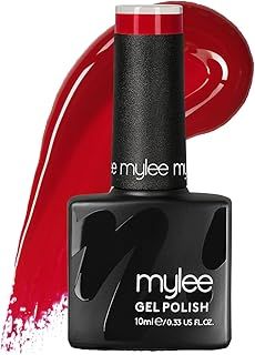 Mylee Gel Nail Polish Duo Colour Set 2x10ml [Watermelon Punch] UV/LED Soak-Off Nail Art Manicure Pedicure for Professional, Salon & Home Use - Long Lasting & Easy to Apply