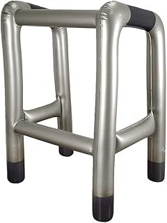 FNA Fashions® - Inflatable Walking Blow Up Zimmer Frame Joke Dress Up Gift Present Fancy Dress Party Wear Accessory