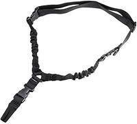 Adjustable One Point Tactical Sling Airsoft Rifle Gun Bungee Cord Sling Strap