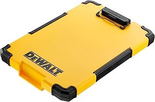 DEWALT DWST82732-1 TSTAK Clipboard Organiser LED Light Internal Pouch Metal Clip