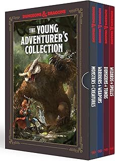 The Young Adventurer's Collection [dungeons & Dragons 4-Book Boxed Set]: Monsters & Creatures, Warriors & Weapons, Dungeons & Tombs, and Wizards & ... Spells: Dungeons and Dragons 4-Book Boxed Set