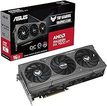 Asus TUF GAMING RX7600 XT OC, PCIe4, 16GB DDR6, HDMI, 3 DP, 2830MHz Clock, RGB Lighting, Overclocked