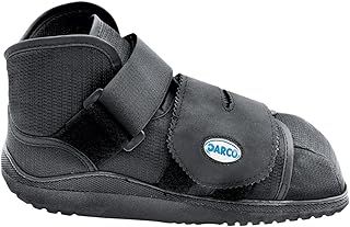 DARCO All-Purpose Protective Medical Boot - NHS Supplied Stabilising Medical Shoe - #1 Pressure Relieving Boot for Post-Op Healing, Wounds & Ulcers - Left or Right Foot - Unisex - Black - Small