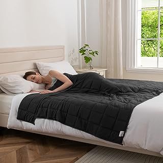 Good Nite Weighted Blanket Adult Heavy Weight Double Blanket for Improved Sleep Relaxes Body (Grey, 4kg, 125x150cm)