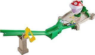 Hot Wheels Mario Kart Track Set Assortment 4 different tracks with Mario Kart 1:64 scale vehicles and nemesis from video game gift for kids 3 years and older, GFY47
