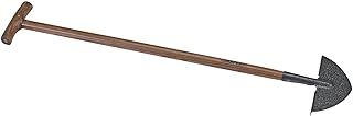 Draper Expert 905 x 246 mm Carbon Steel Lawn Edger | Metal Grey Finish Hand Tool | Heavy-Duty Gardening Shovel | Post Hole Digger | Ash T Handle | Turnover Treads | 14307