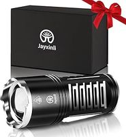 Torches LED Super Bright 500000 Lumen Rechargeable, Powerful Torch 3 Light Modes, Zoomable, High Power Bright Torch