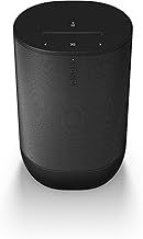 Sonos Move 2 | Wireless Portable Speaker with WiFi, Bluetooth, compatible with Amazon Alexa, 24-Hour Battery Life, Wireless Charging Base - Black