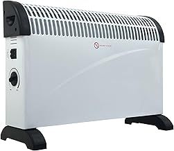 Electrical 2KW Free Standing Convector Heater, White