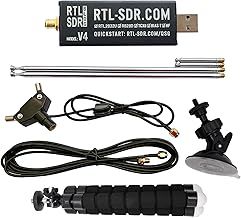 V4 R828D RTL2832U 1PPM TCXO HF Bias Tee SMA Software Defined Radio with Dipole Antenna Kit