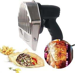 Electric Kebab,Shawarma Slicer Cutter,Commercial Gyro Knife,80W Portable Sliced Gyro Cutter Kebab Cutting Knife Machine,batterystyle