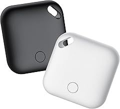 Air Tag Tracker Bluetooth Tracker Tag-2 Pack, Compatible with Apple Find My (iOS Only). Key, Luggage, Suitcase and More Item Finder, IP67 Waterproof, Replaceable Battery, Worldwide Tracking