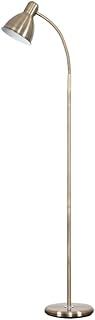 MiniSun | Modern Antique Brass Adjustable Floor Lamp | Floor Lamps & Torchieres, Home Décor & Improvement Essential | Includes 6W LED Bulb [6500K Cool White]