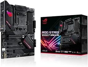 ASUS ROG Strix B550-F Gaming Motherboard Socket (PC) AMD AM4 Form Factor (Details) ATX Motherboard Chipsa