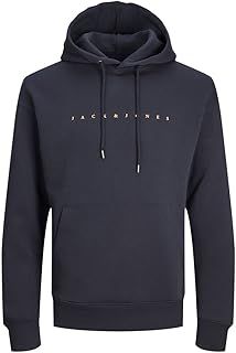 JACK & JONES Men's Jjestar Jj Sweat Hood Noos Sweatshirt
