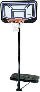 Lifetime 90114 Adjustable Portable Basketball Hoop, 7.5 to 10 Foot Telescoping Adjustment, 44-Inch Impact Backboard