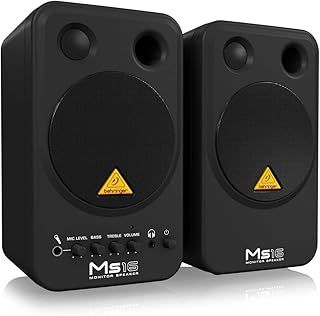 Behringer MS16 High-Performance, Active 16 Watt Personal Monitor System