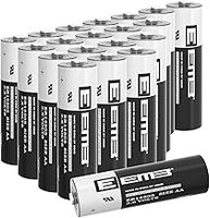 EEMB AA 3.6V Lithium Battery ER14505 Li-SOCL₂ 2600mAh Non-rechargeable Battery 3.6Volt Lithium Thionyl Chloride Batteries UL Certified - Single use(20)