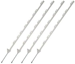 Fortis Electric Polyposts | 5ft | 10 Pack | Plastic Temporary Fencing